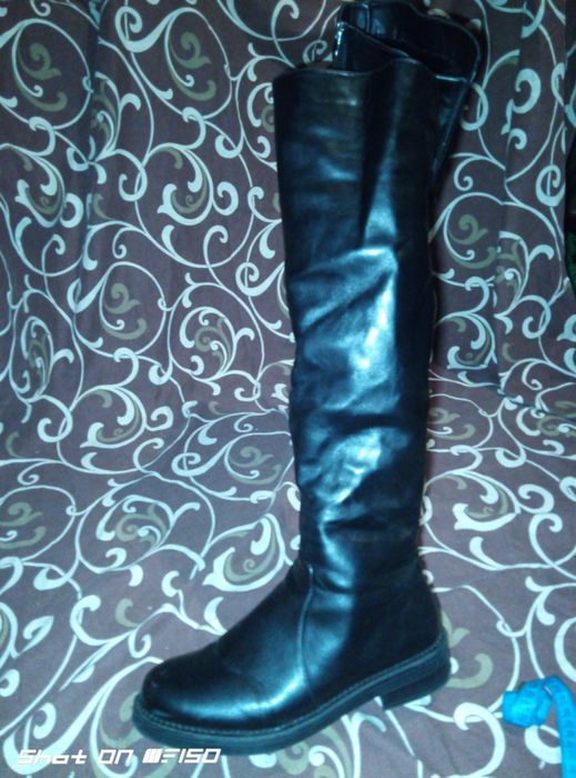 Чоботи/ботфорти 41р