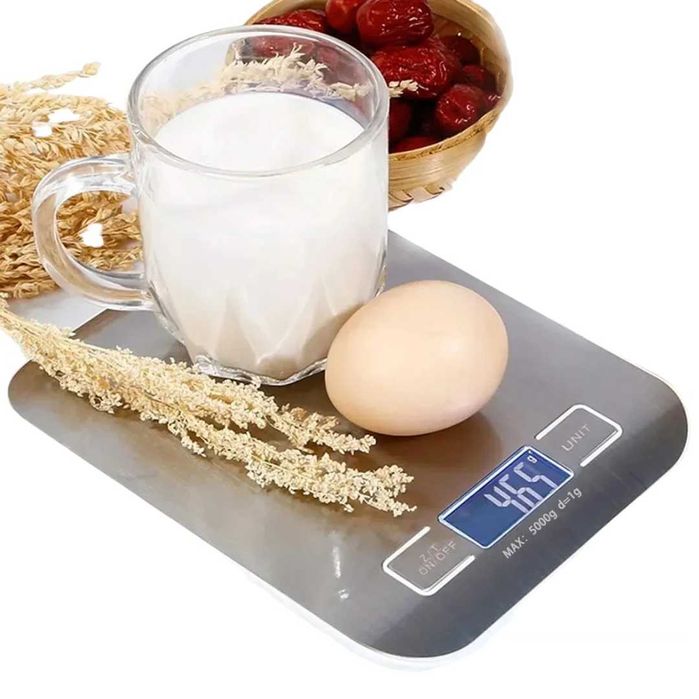 Balança Digital de Aço Inoxidável - NOVA COM DESCONTO