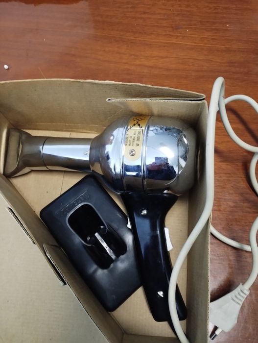 Машинка для стрижки, фен вінтажний