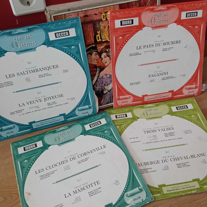 Coleção 10 vinis de ópera