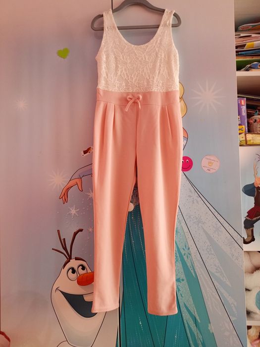 Kombinezon dla dziewczynki letni elegancki