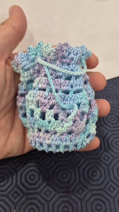 Porta Moedas feito em Croché