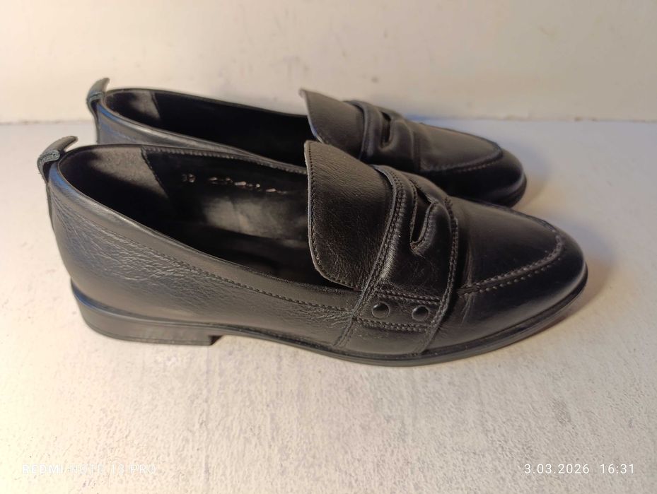 mokasyny skórzane damskie