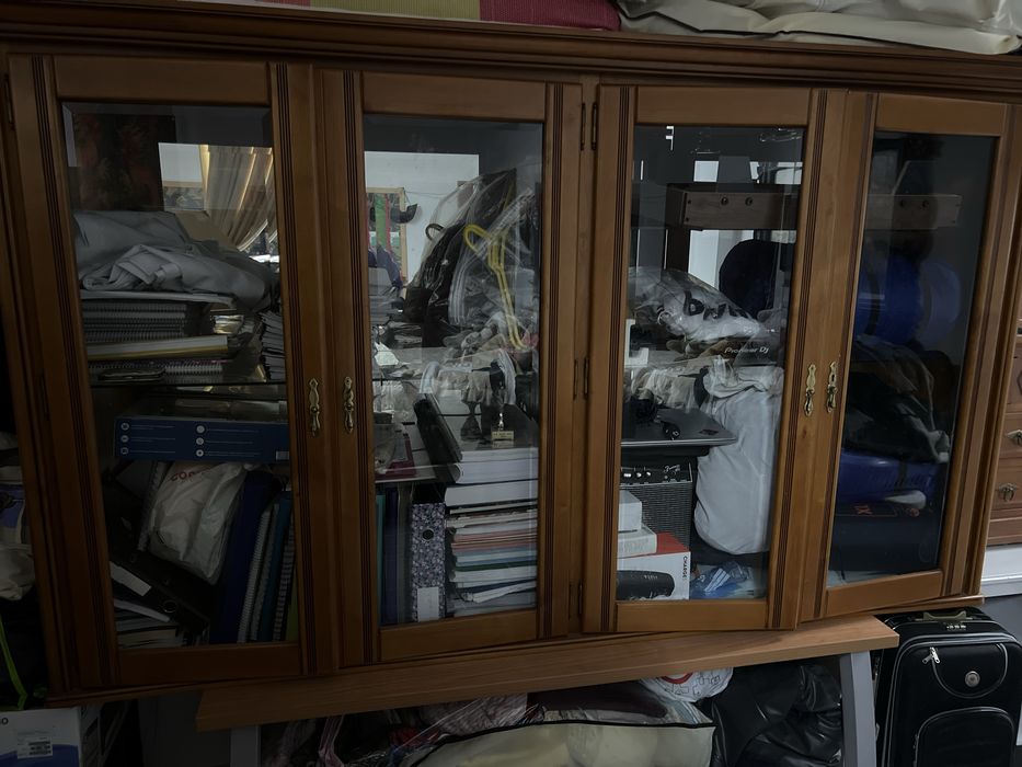 Cristaleira de cerjira pura  vintage