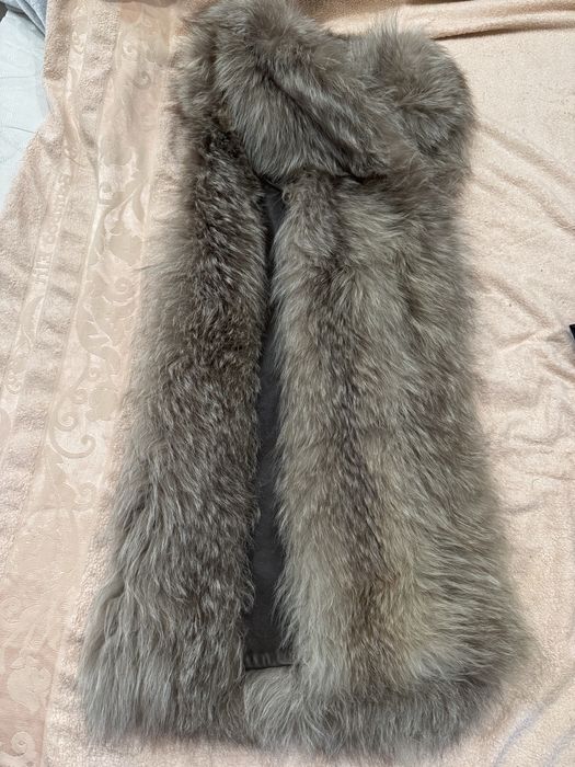 Хутряна жилетка 80 см