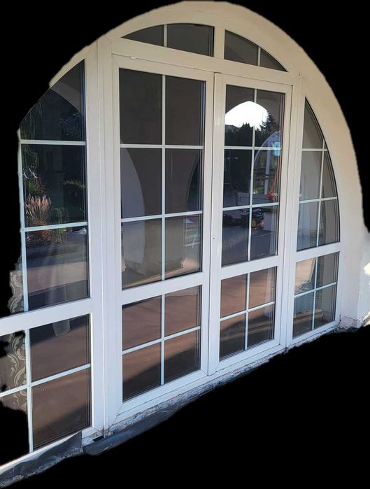 Okna używane z demontażu 3,35x2.3 szpros - 2 sztuki