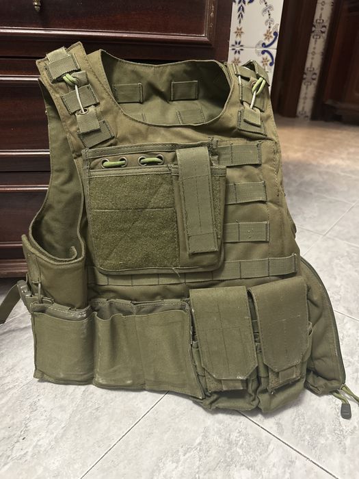 Colete de airsoft usado