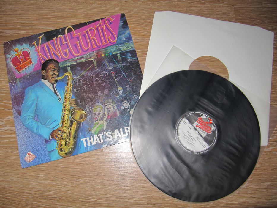 KING CURTIS -That's Alright- 1983 *ЗОЛОТИЙ БЛЮЗОВИЙ Альбом (England)
