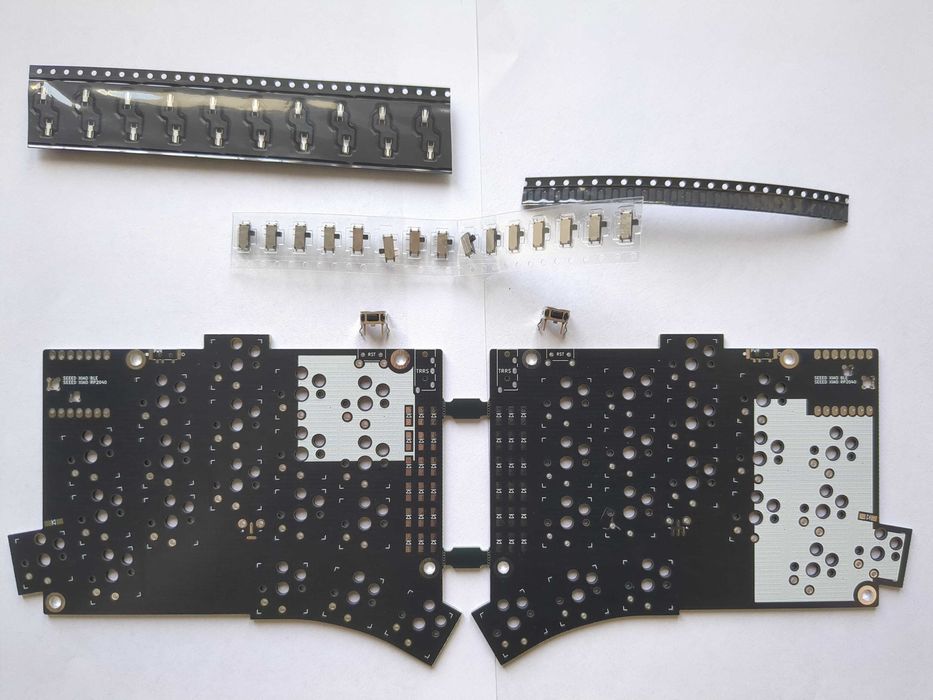 Zestaw Totem PCB + komponenty do montażu