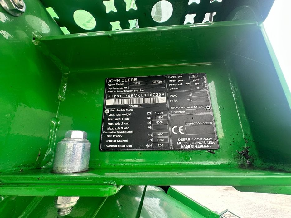 Kombajn John Deere T-670i HillMaster