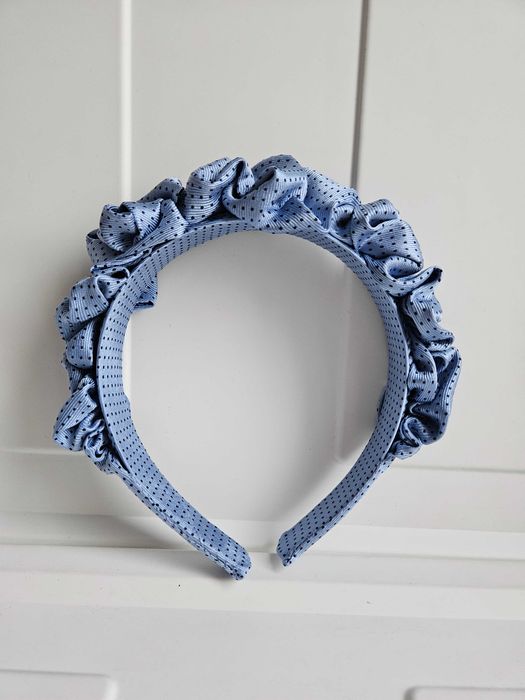 Jedwabna opaska do włosów handmade