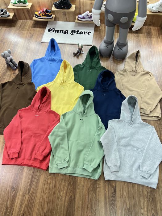 Худі Nike Small Logo Vintage  / Yellow / Grey / Brown / Beige / Red