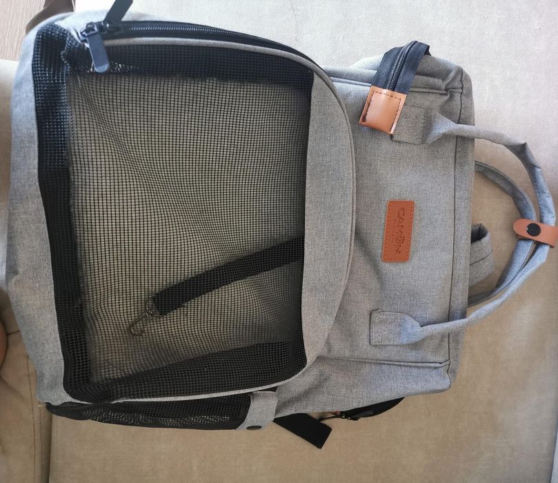Mochila de Transporte Elegant - Camon Animal pequeno