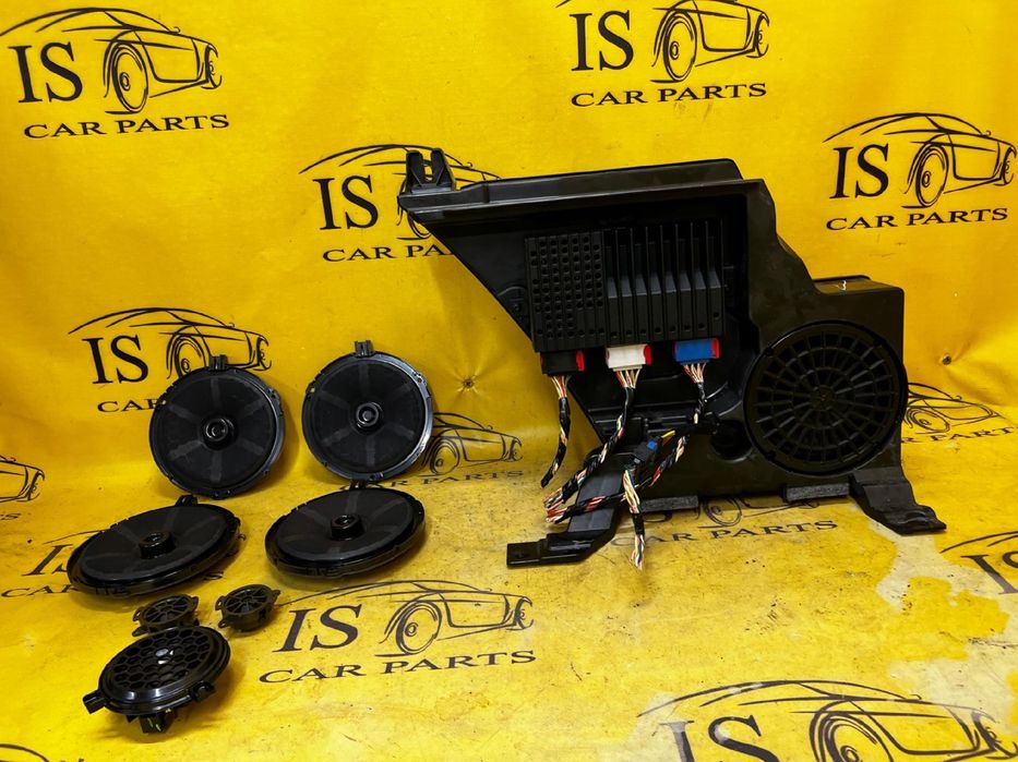 ZESTAW NAGŁOŚNIENIE GŁOŚNIKI WZMACNIACZ SUBWOOFER JBL PEUGEOT 508 I LIFT