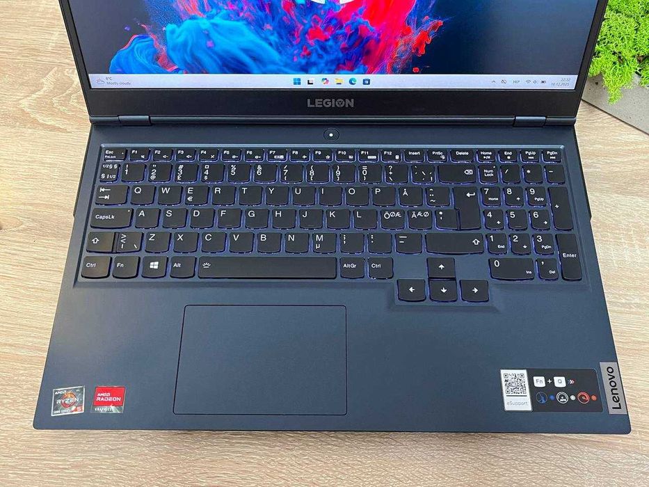 Ігровий Lenovo legion 5 IPSFHD165Hz/R5-5600H/RTX3060/16DDR4/SSD512GB