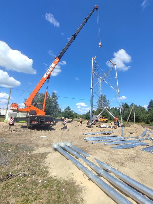 Послуги автокранів 25 тонн 28 метрів Волинська область