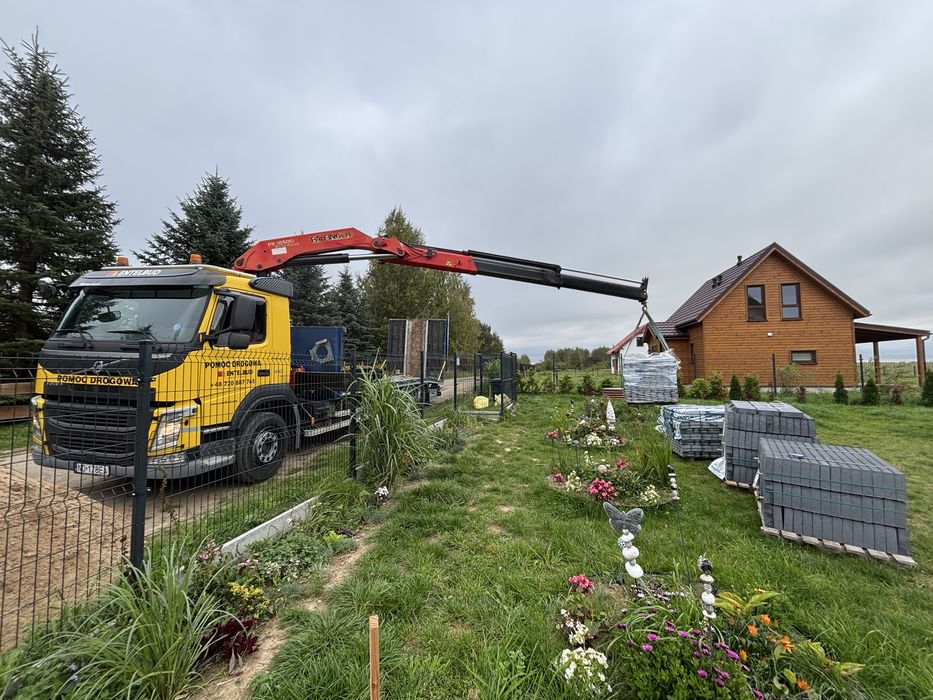 Usługi HDS - transport maszyn, towarów, pomoc drogowa(północna Polska