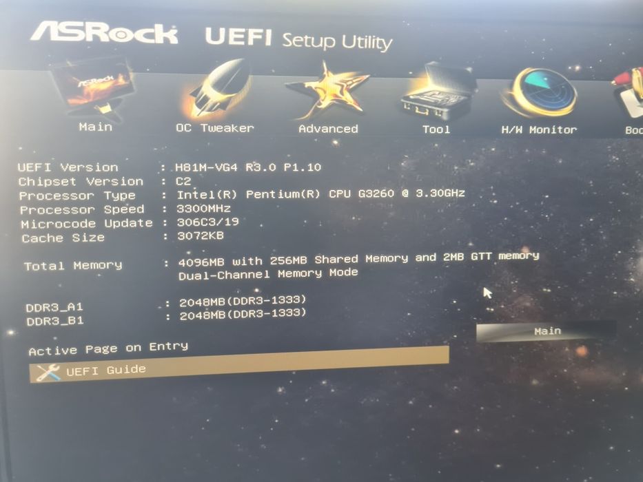 Komputer PC Win10 Pentium G3260 sprawny + mysz