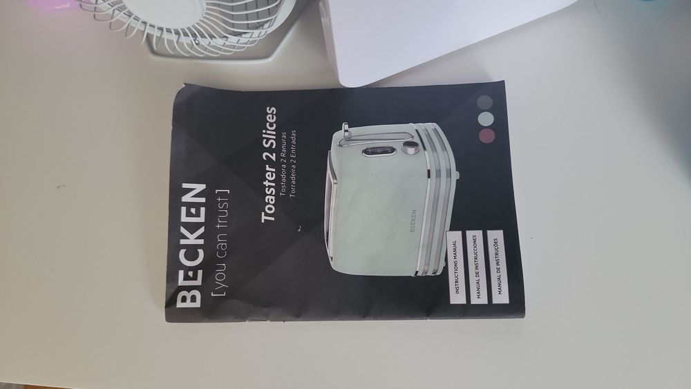 Torradeira BECKEN BT4606 (Verde, 870W)