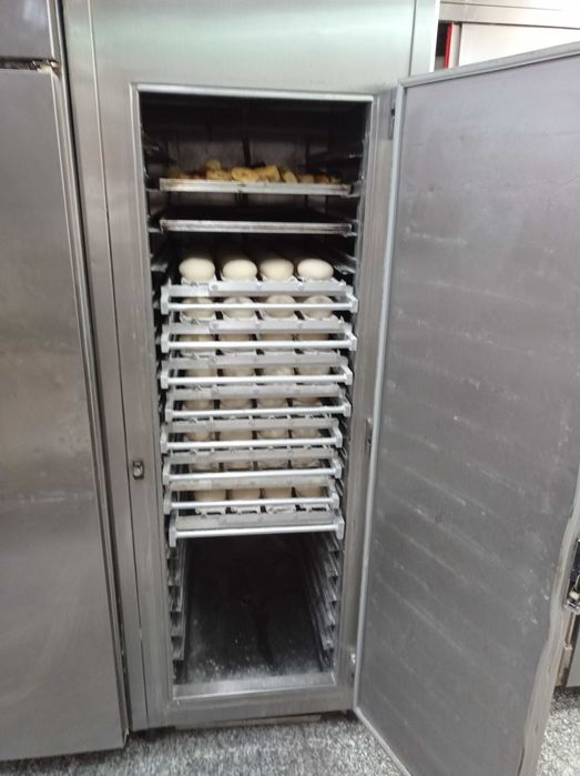 Armario de refrigeraçao de padaria aço inox 70x90 cm 2,20 m altura