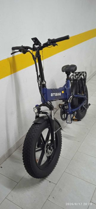 Bicicleta elétrica, 1000 W, Nova, 0 Km, Bateria 16 Ah. (+ 16 Ah, extra)