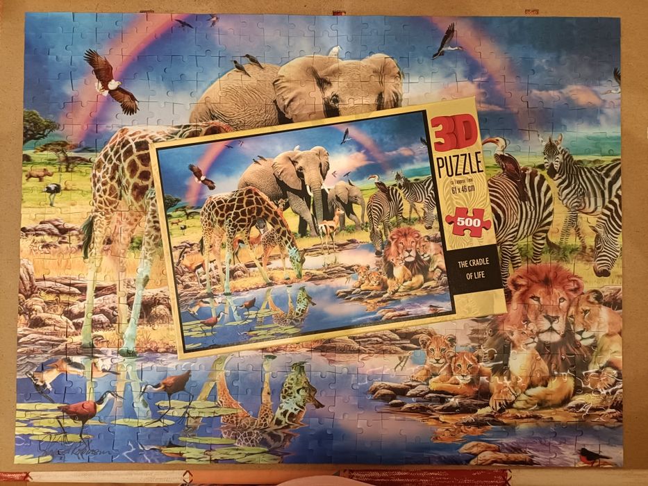 Puzzle 3D The Cradle of Life 500 peças
