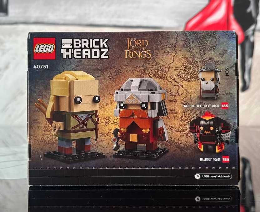 Конструктор LEGO Brick Headz The Lord of the Rings 40630/40631/40632/40751