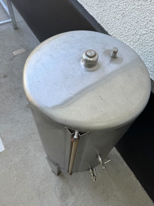 Cuba de inox 125L