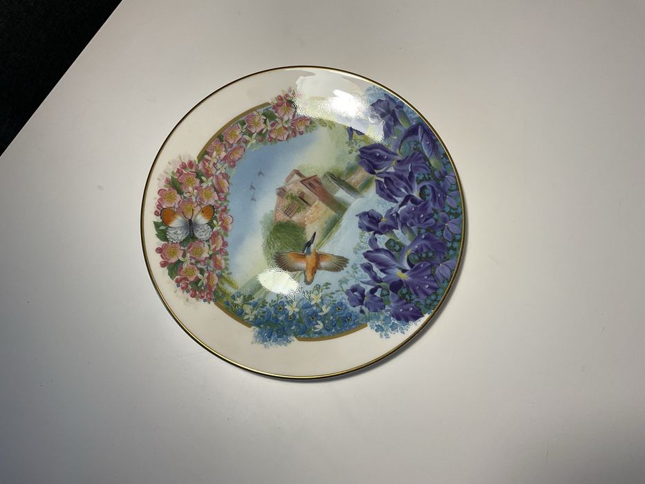 Prato decorativo Royal Doulton “Seasons -Spring” - Colecionador