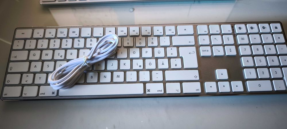 Teclado computador Joyaccess (novo) - Bluetooth sem fios em aluminio