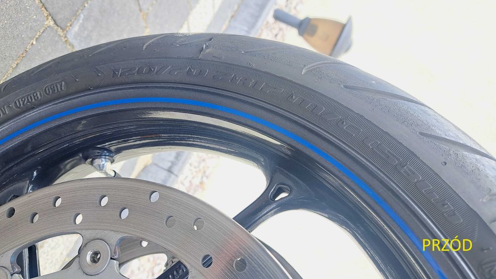 komplet opon Metzeler Sportec M7 RR 120/70 ZR17 180/55 ZR17