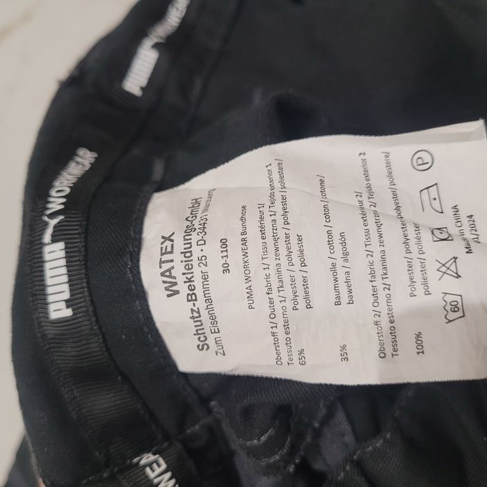 Puma spodnie robocze