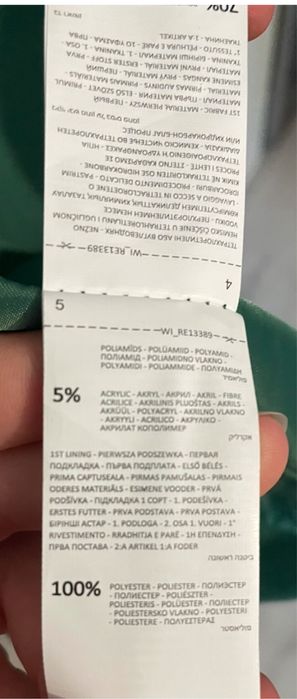 Płaszcz zimowy Reserved