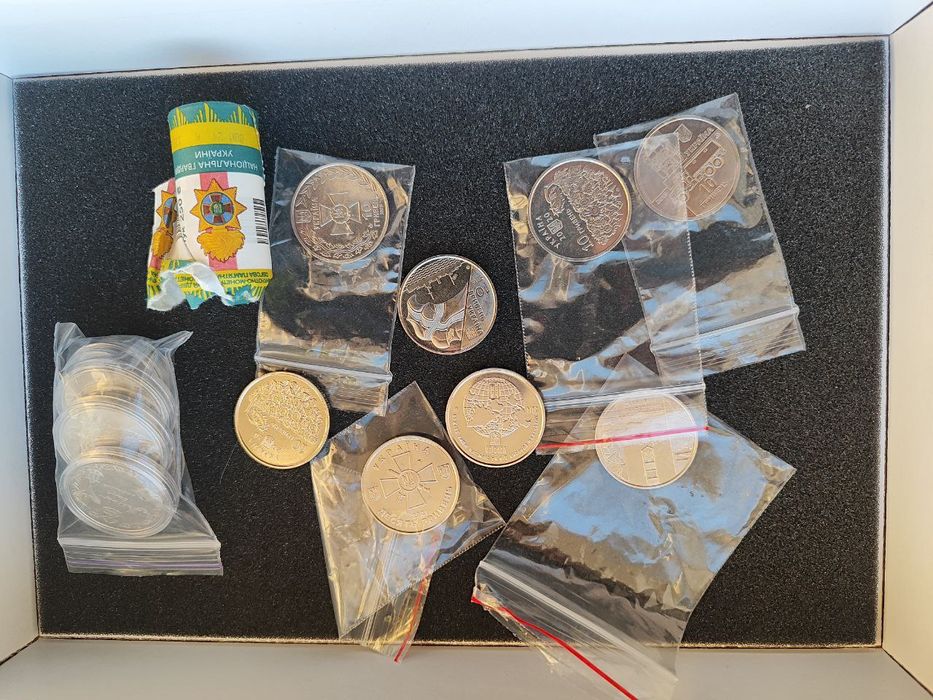 Пам'ятні монети 10 грн ЗСУ | Колекційні монети України (Поштучно та Л