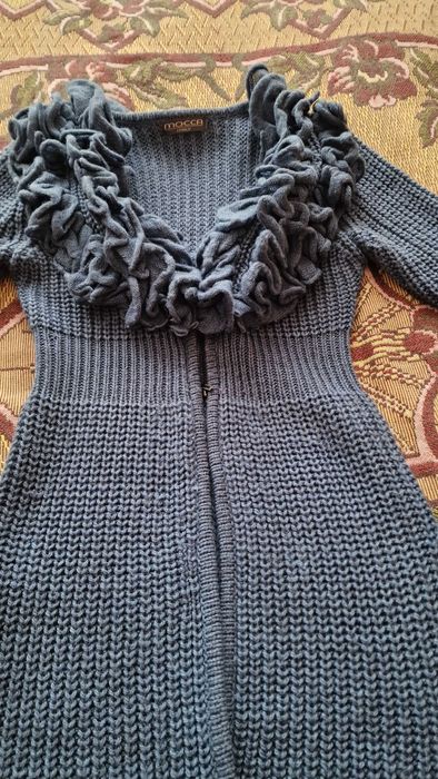 Długi sweter Mocca Italy S/M