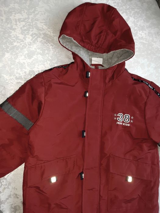 Куртка бордовая демисезон на 2-3 года