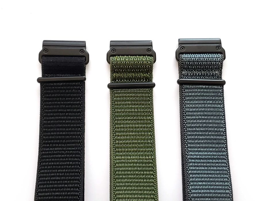 Ремешок для часов Garmin Fenix/Epix QuickFit 20, 22 и 26 мм липучка