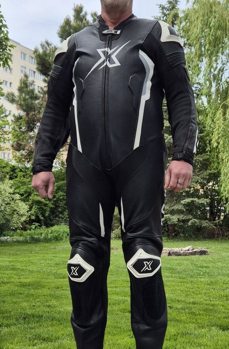 Kombinezon motocyklowy skórzany