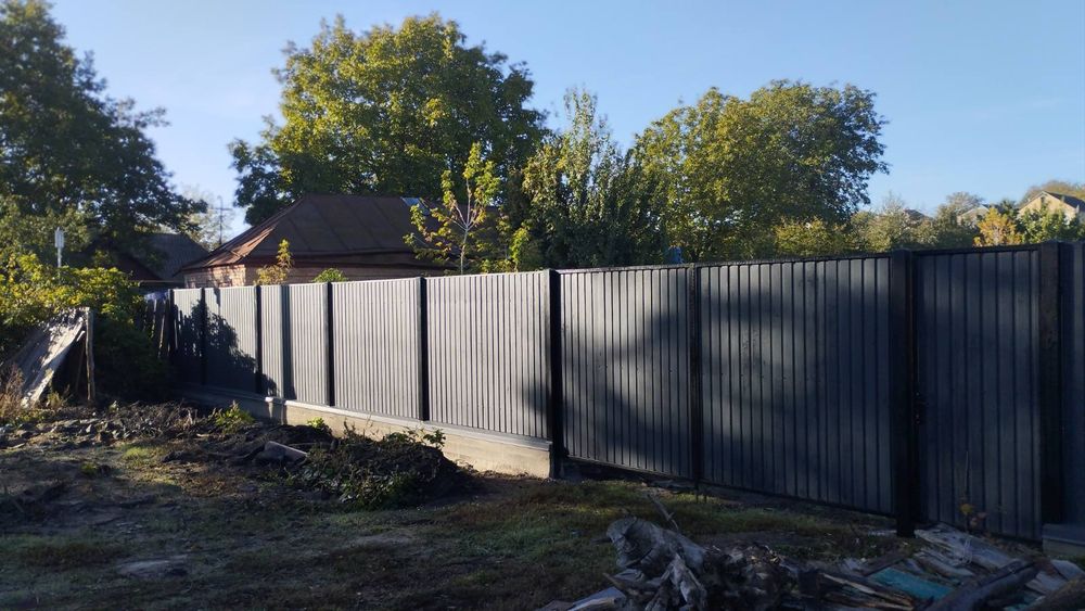 Установлюєм паркани, ворота,хвіртка під ключ