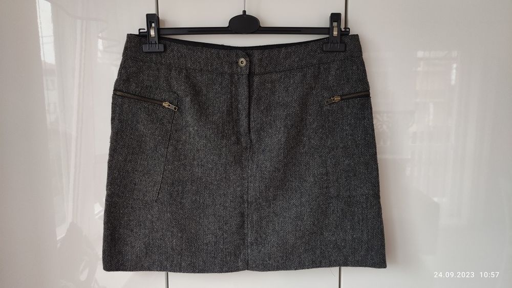 Spódnica mini H&M r 42 jesień zima