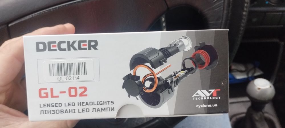 Led лампи H4 фірми decker