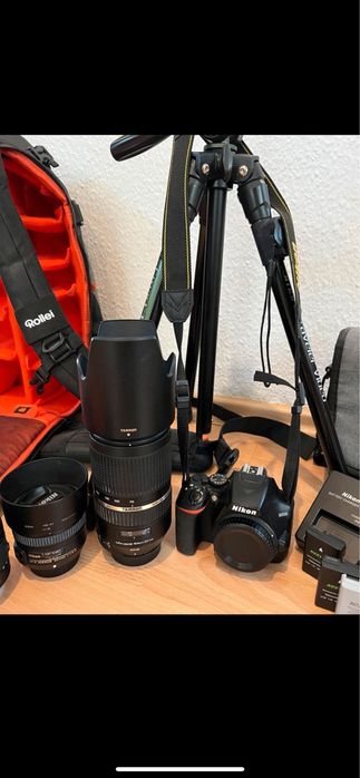 Nikon D3500 caly komplet