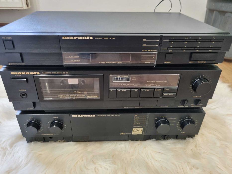 Wieża marantz 3 elementy