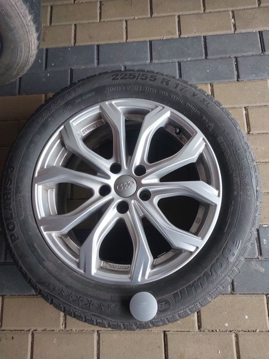 Felgi z oponami zimowymi 17 cali 5x112 audi vw skoda seat mercedes