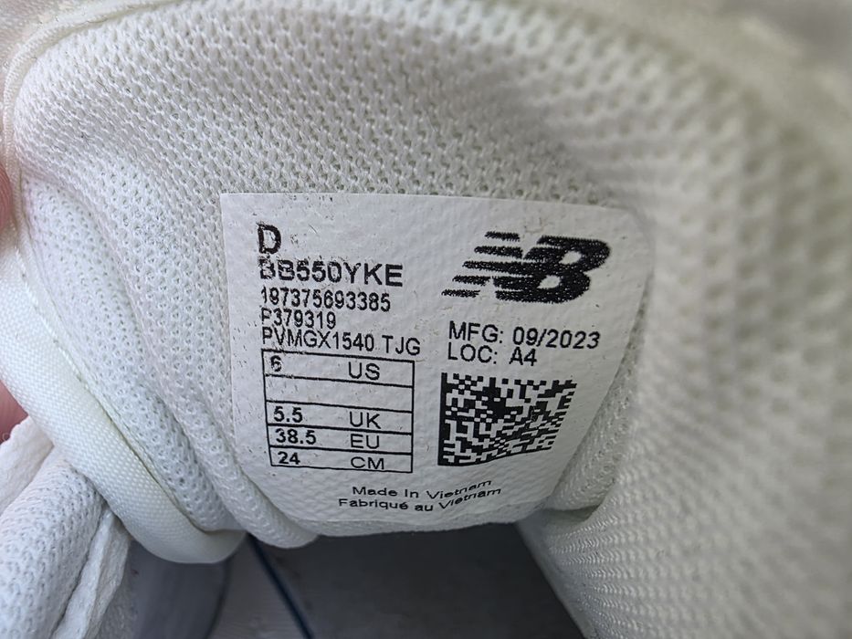 Nowe buty dziewczęce, kobiece New Balance 550 niebieskie
