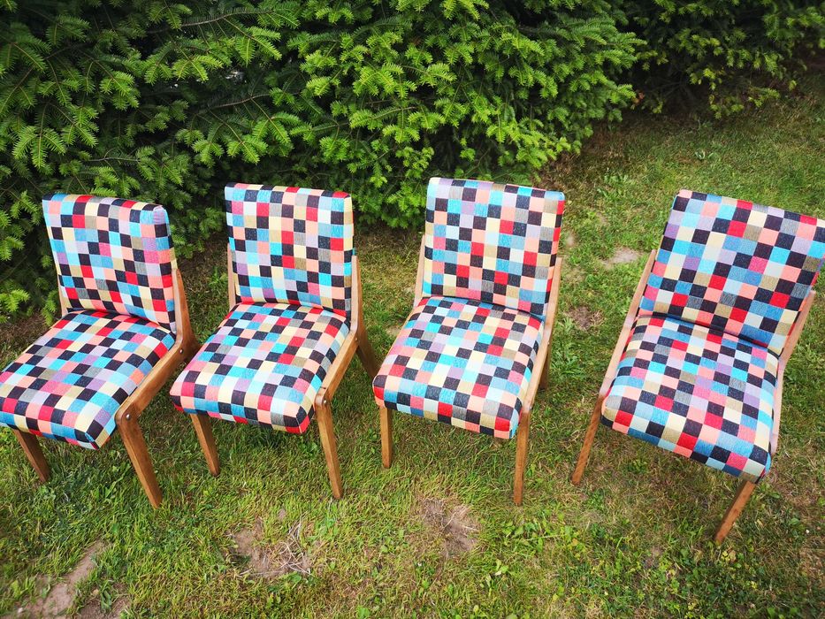 Krzesła/foteliki Aga Chierowski, PRL, retro
