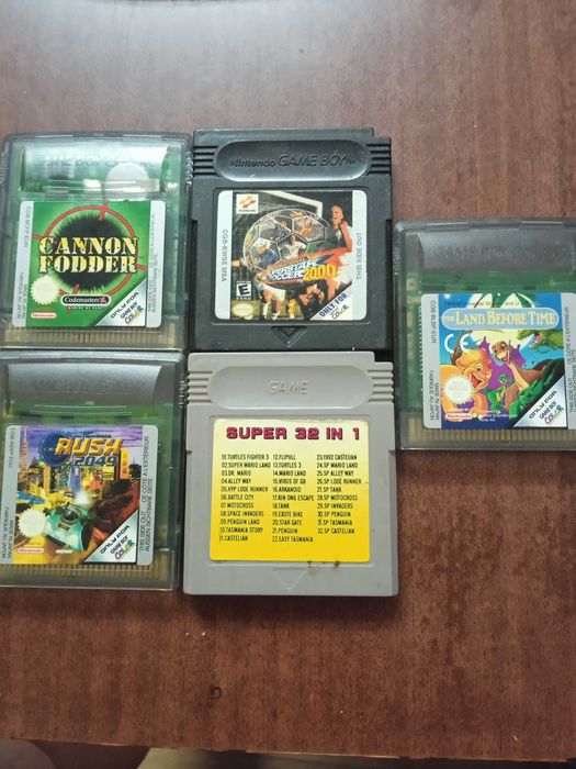 Картриджи для Нинтендо game boy color