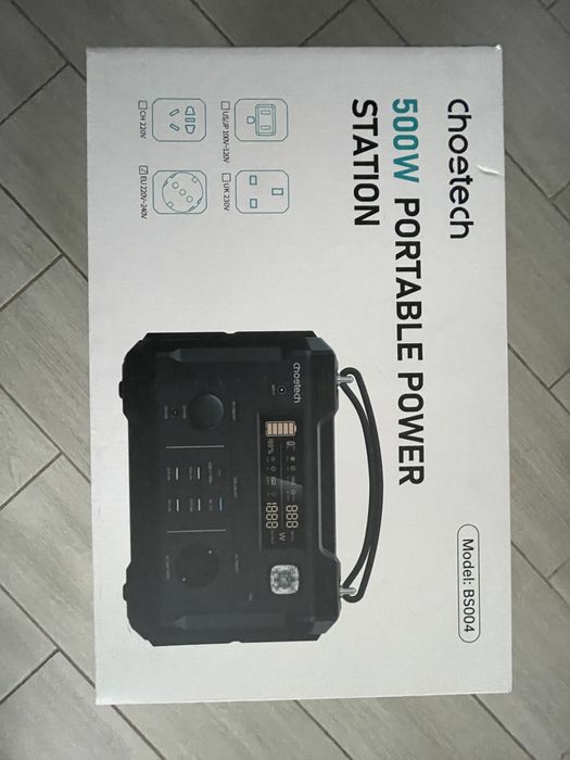 Зарядная станция  Choetech BS004 500w 484 Вт.ч