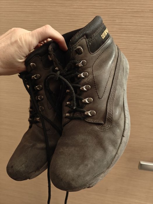 Оригинал CATERPILLAR Нубук Крутые Рабочие Ботинки 45й (29см) Под Ремон