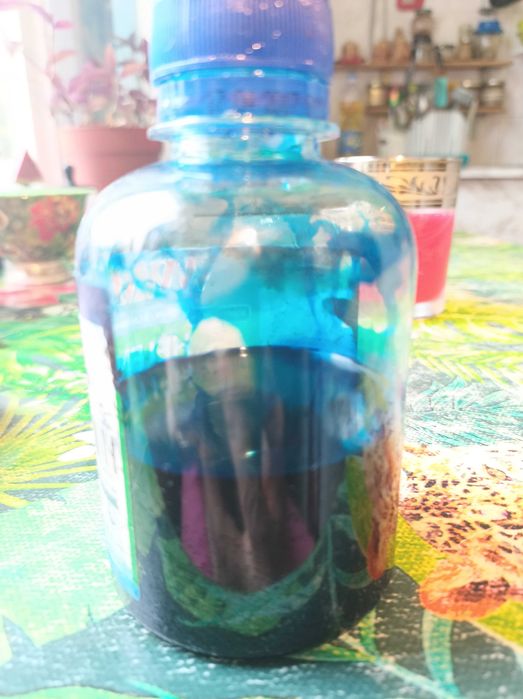 Фарба для принтера синя